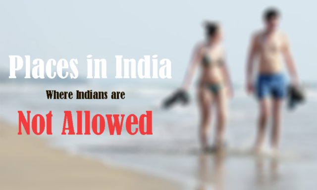 Indians are not allowed
