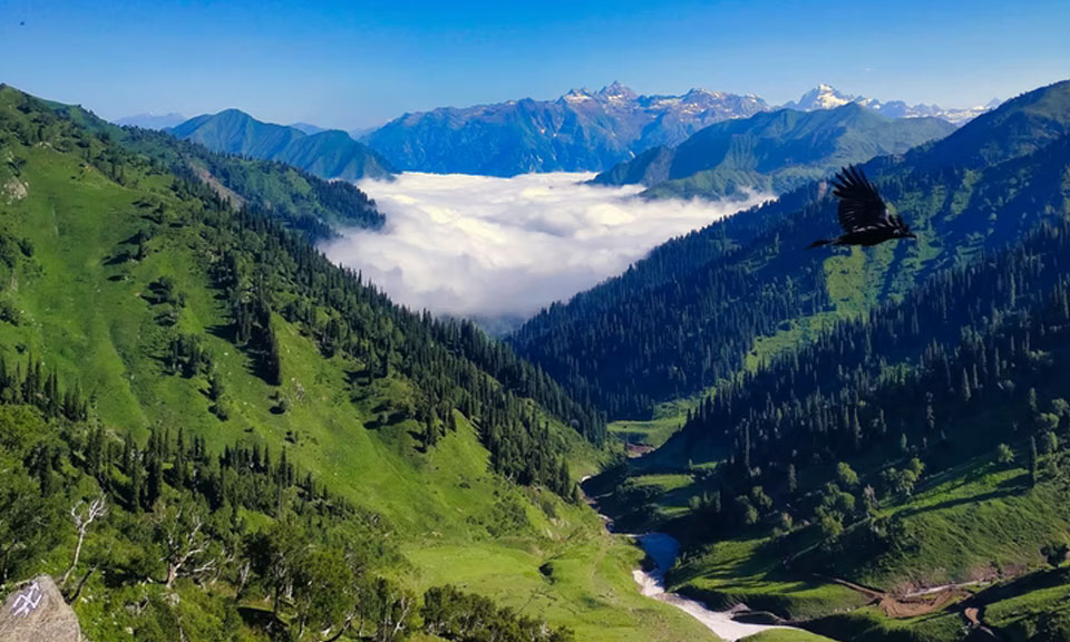 Beautiful Kashmir valley